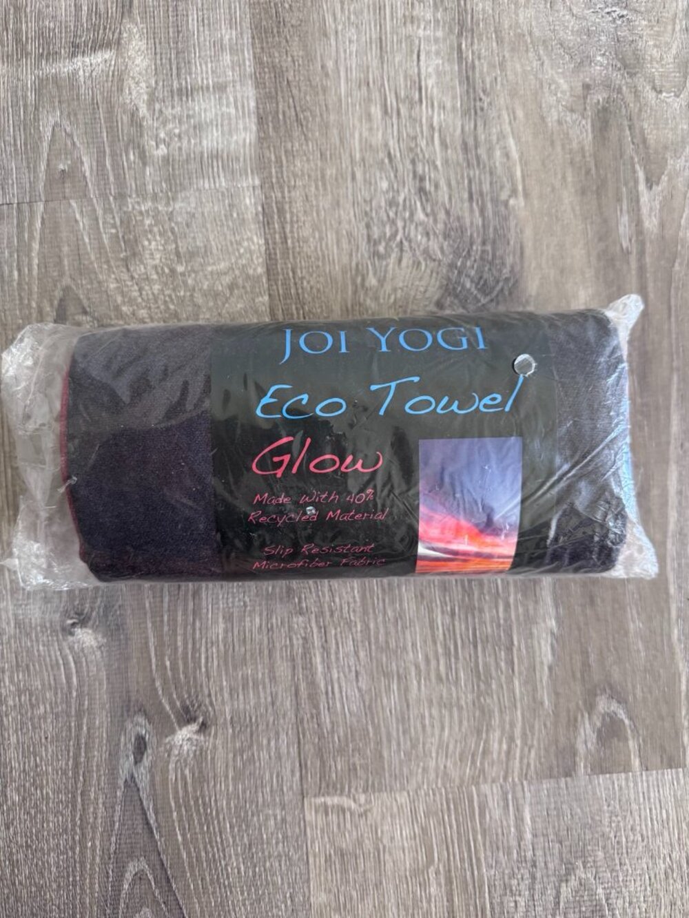 JOI YOGI Eco Towel Glow Slip Resistance Microfiber Yoga Mat Towel 72 x 24 Inches